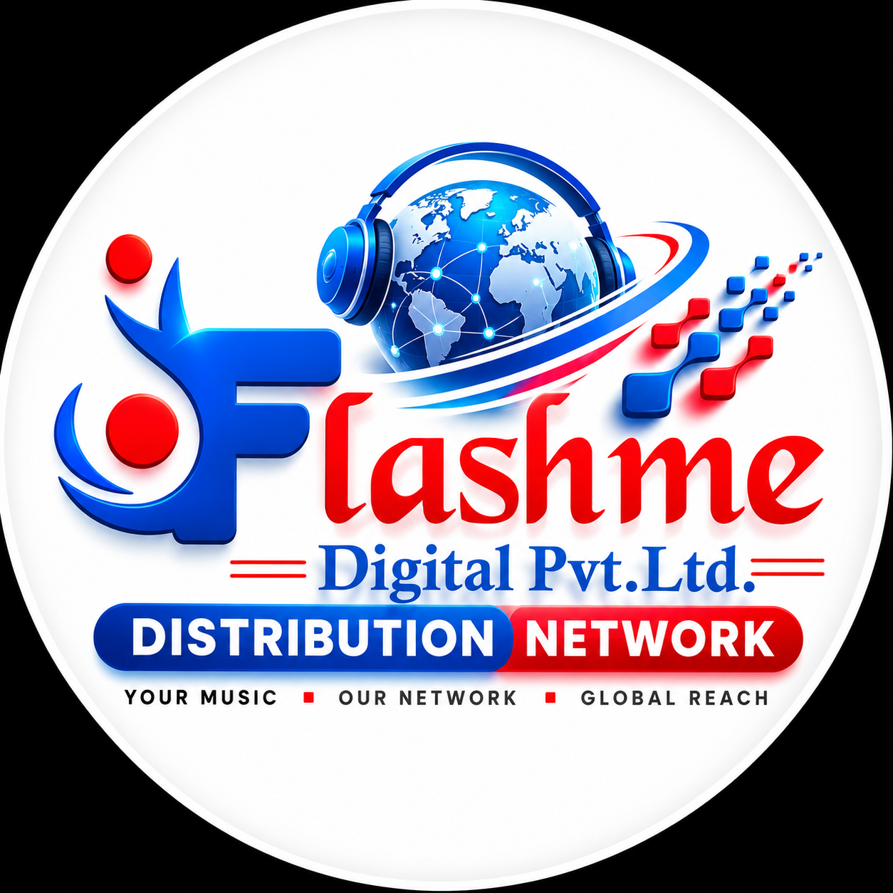 FlashMe Distribution Network logo